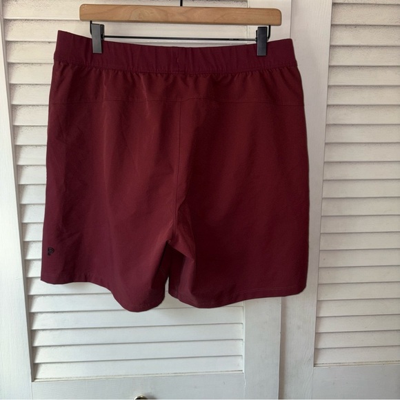 Public Rec Men's Flex Shorts 7" Maroon size 36 Sporty Outdoor Swim Athletic - Picture 4 of 5
